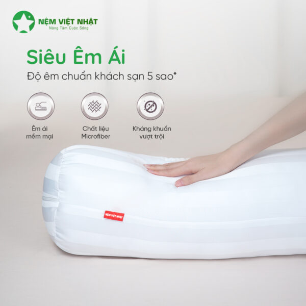 Gối Ôm Lông Vũ Khách Sạn Việt Nhật – Goi om long vu Viet Nhat 1