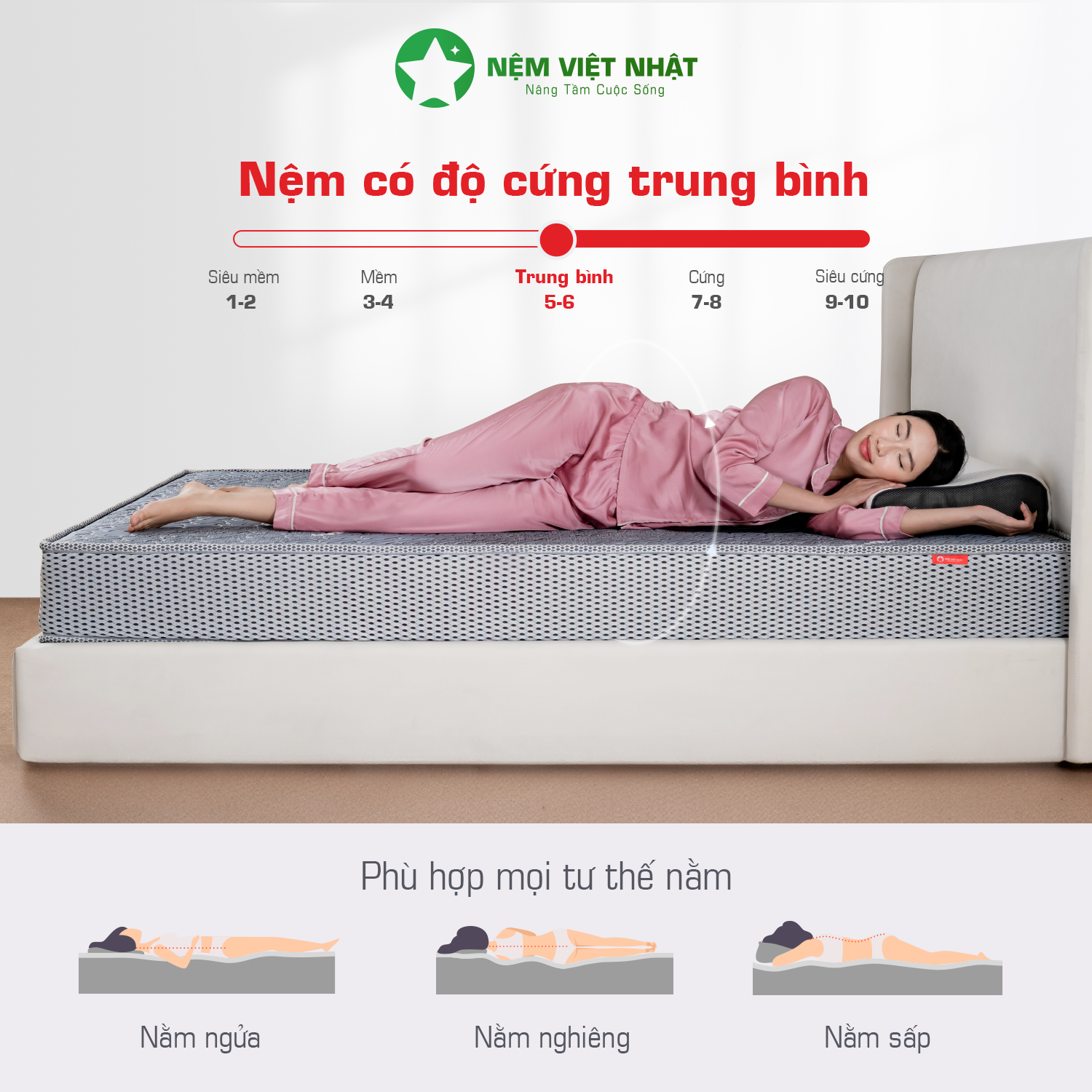 Nệm Foam Việt Nhật Nano – ảnh 28