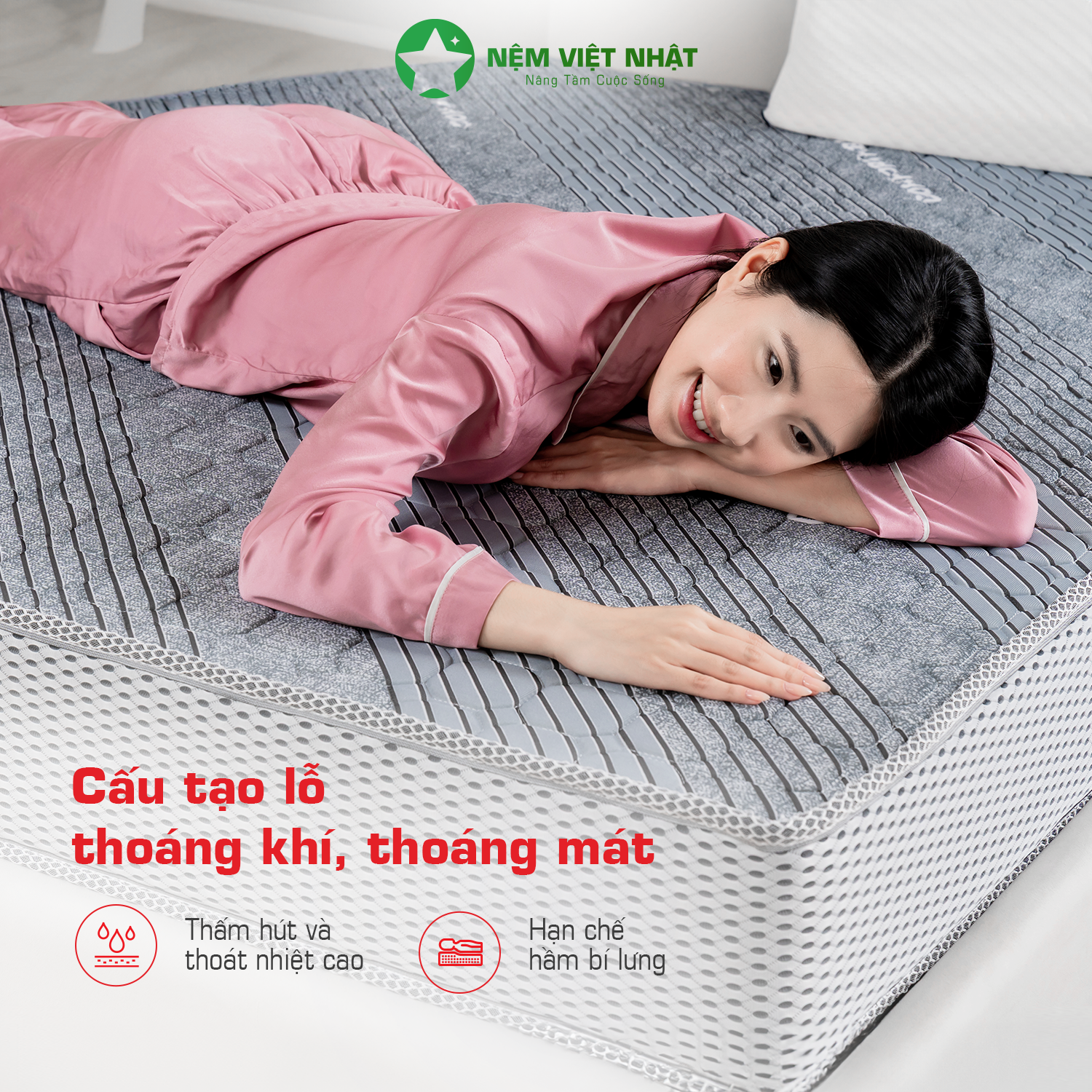 Nệm Foam Việt Nhật Nano – ảnh 32