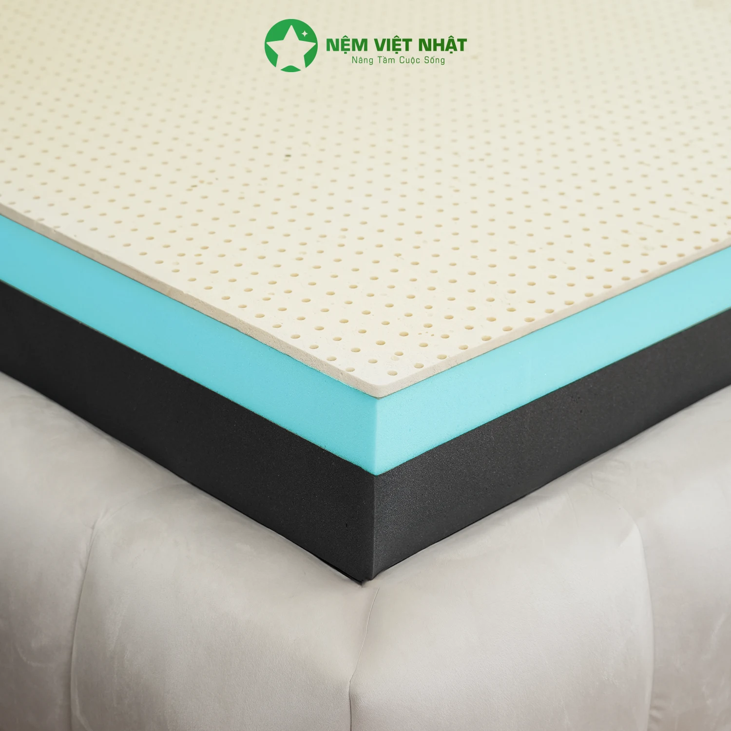 Nệm Foam Latex Việt Nhật Enzo- Gấp Đôi Êm Ái, Chuẩn Khách Sạn – ảnh 40