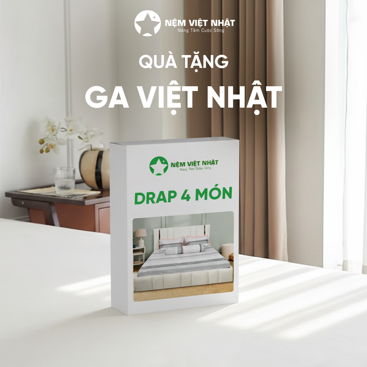 Nệm Cao Su Làm Mát Việt Nhật Ultimate – Qua tang Ga Viet Nhat