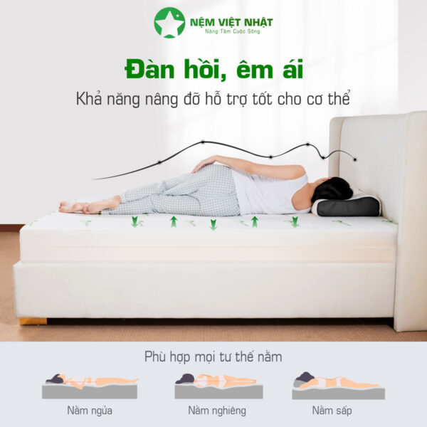 Nệm Foam Việt Nhật Sora – Sora 1 1