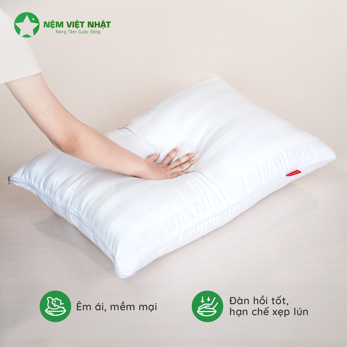 Gối Nằm Gòn Cao Cấp Việt Nhật – ảnh 28