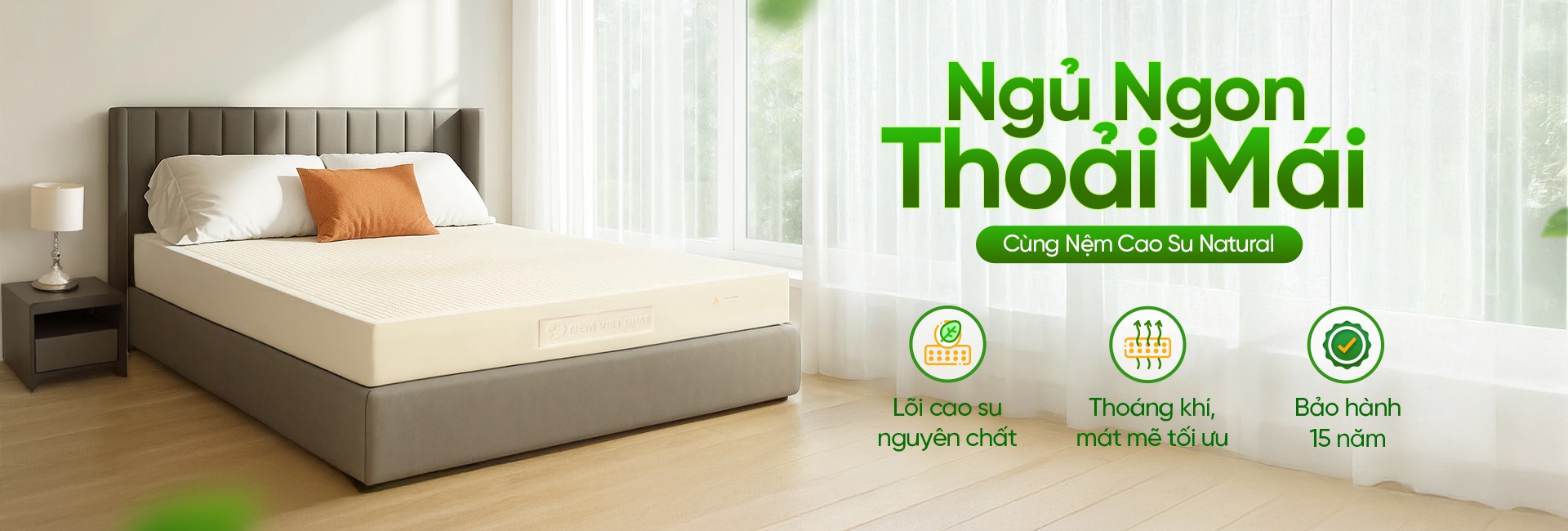 Ngu ngon thoai mai cung nem Natural 2