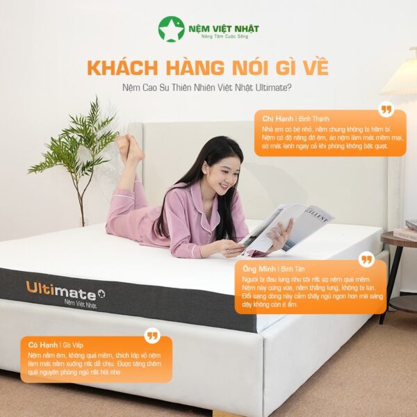 Nệm Cao Su Làm Mát Việt Nhật Ultimate – ultimate15