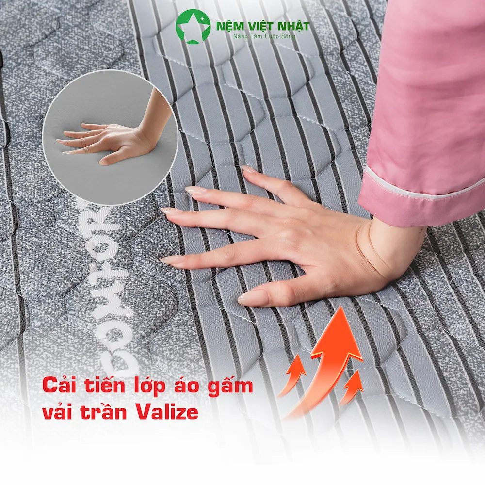 Nệm foam gấp 3 nano khuyến mãi