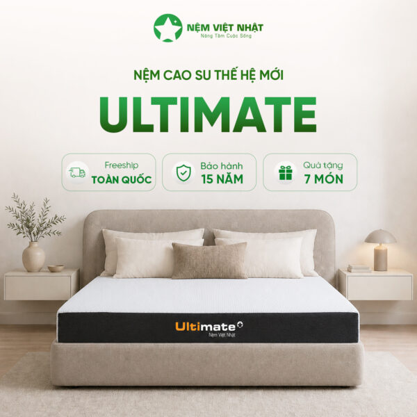 Nệm Cao Su Làm Mát Việt Nhật Ultimate – ULTIMATE